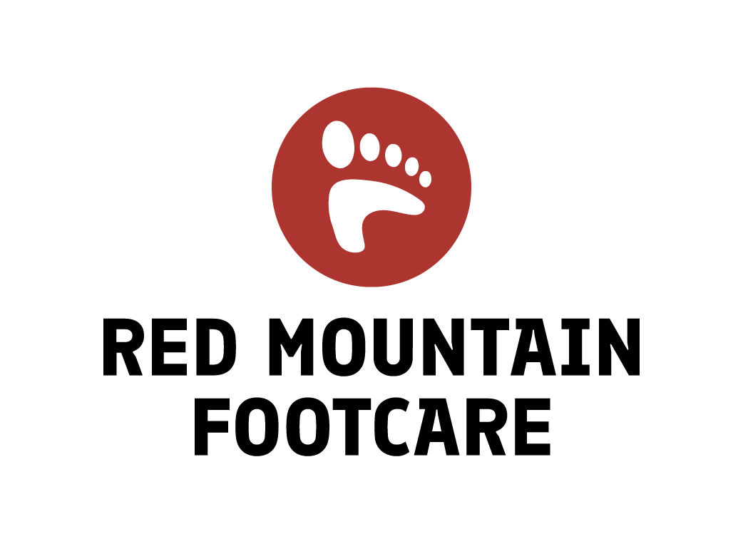 Red Mountain Footcare_Vertical Logo - black and red